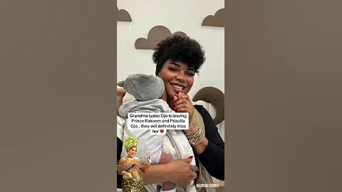 Iyabo Ojo bids farewell to her daughter Priscilla Ojo and baby Rakeem
