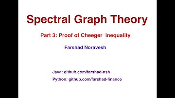 Part 3: proof of Cheeger inequality