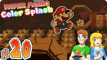 Paper Mario Color Splash Gameplay Walkthrough Part 20 Kiwano Temple of Errors (HD)