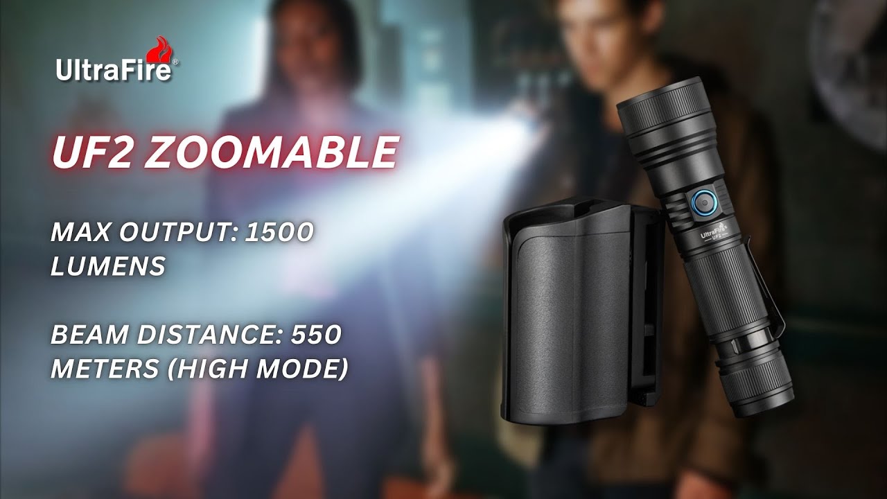 UltraFire UF2 Flashlight: Brightness, Focus, and Charging – A Closer ...