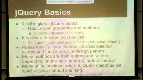 Lecture 6 - Client Side Programming Part 1