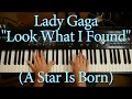 Lady Gaga 'Look What I Found' | Piano accompaniment
