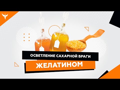 Осветление браги желатином в домашних условиях