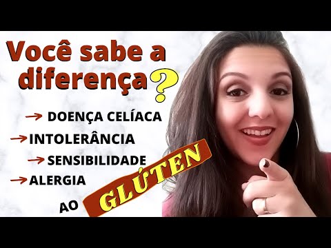 Vídeo: Como diferenciar entre alergia ao glúten e intolerância à lactose