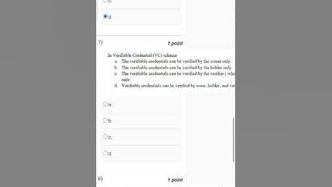 Blockchain and its Applications Week 9 || NPTEL ANSWERS 2025 #nptel #nptel2024 || NPTEL 2025