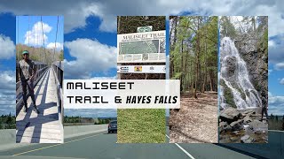 Weekend Hike|| Scenic Views || Maliseet Trail to Hayes Falls