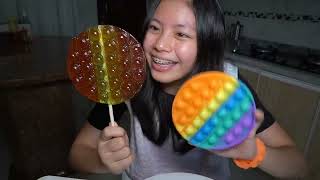 BIKIN PERMEN LOLIPOP POP IT DAN ES KRIM POP IT ! Gampang Banget