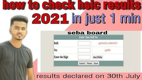 seba 10th results | assam board results | hslc results 2021| how to check hslc results 2021....