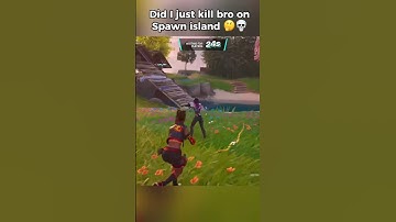 Bro died on spawn island 💀