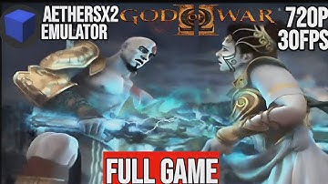 God of War 2 FULL GAMEPLAY WALKTHROUGH (AetherSX2) - PS2 Emulator | 720P | No Commentary