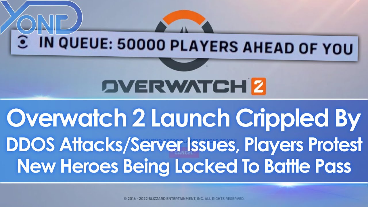 Overwatch 2 tem servidores derrubados após ataque DDoS