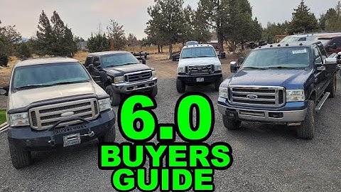 6.0 FORD POWERSTROKE Buyers Guide