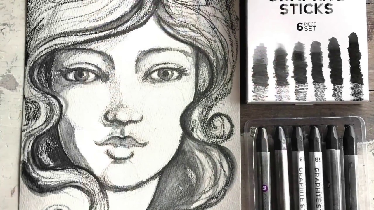 Graphite Sticks Tutorial with Melanie Van Houten 