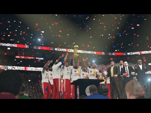 NBA 2K16 Washington Wizards Championship Celebration