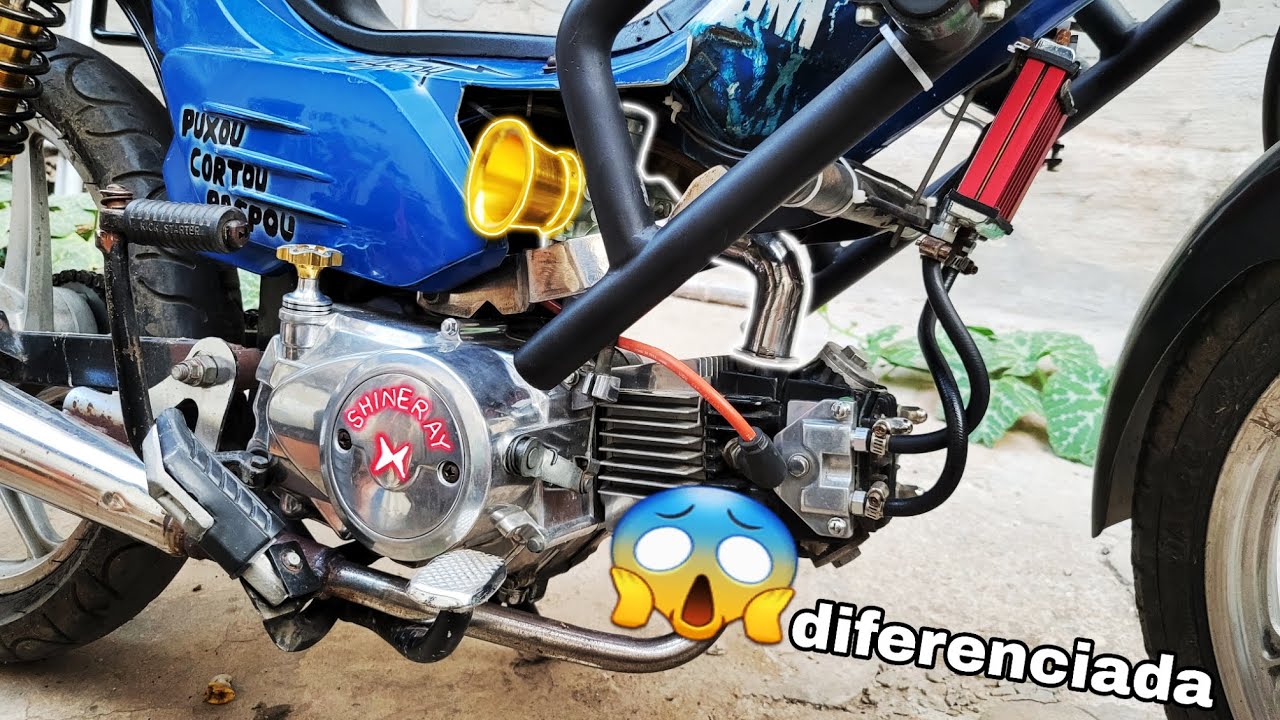 uma cinquentinha jamais vista ,com corneta WMracing