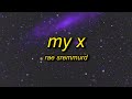 Miniature de la vidéo de la chanson My X
