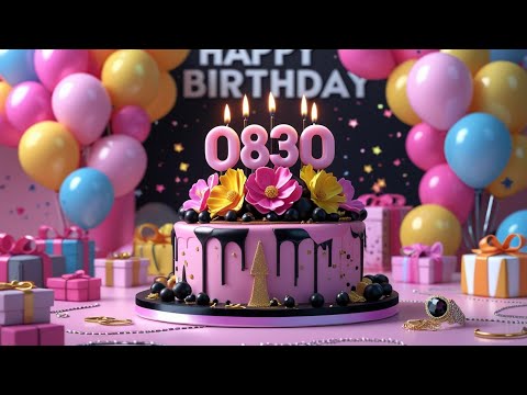 Happy Birthday To You Song for August 30 🎀 EDM Bounce 125 BPM