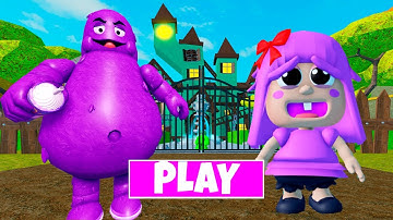 BABY POLLY and the GRIMACE BARRY