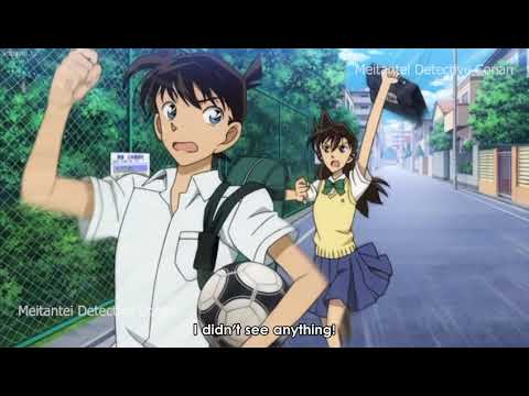 Shinichi see ran's underwear 😂😂 |  Meitantei Detective conan new ep