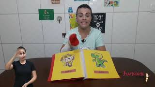 CONTAÇÃO DE HISTÓRIAS | DIA DO LIVRO | PROFESSORA FRANCIANI BUBACK | TRADUÇÃO EM LIBRAS CONTAÇÃO DE HISTÓRIAS | DIA DO LIVRO | PROFESSORA FRANCIANI BUBACK | TRADUÇÃO EM LIBRAS