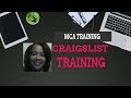 Mca training  how to post ads on craigslist