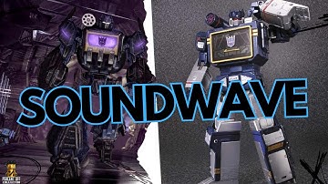 THF-01J MasterPiece MP-13 Soundwave G1 Transformer KO AliExpress: Unboxing & Review