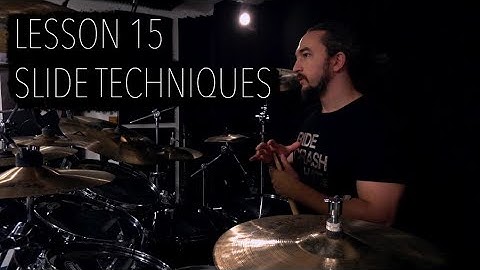 Double Bass Drum Lesson 15 - Slide Techniques