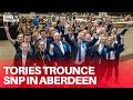 Tories claim Aberdeen South by-election victory as SNP vote COLLAPSES
