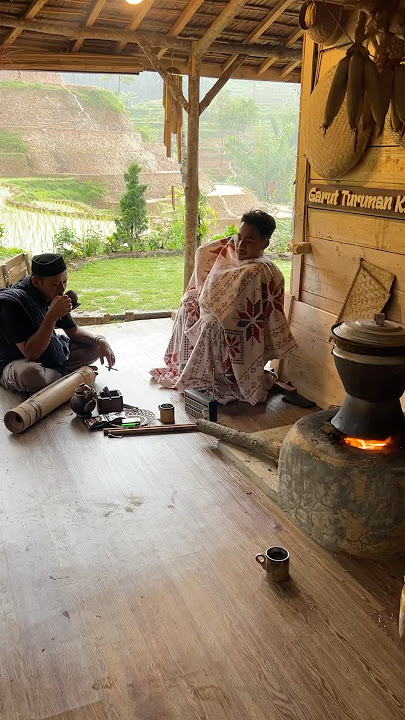 Menikmati Secangkir Kopi & Suasana Hangat Meski Hujan #rain #shorts #youtube #village #fyp