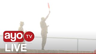 LIVE: MIZINGA 21 YA KIJESHI IKIPIGWA, RAIS WA BURUNDI AKIPOKELEWA NA JPM