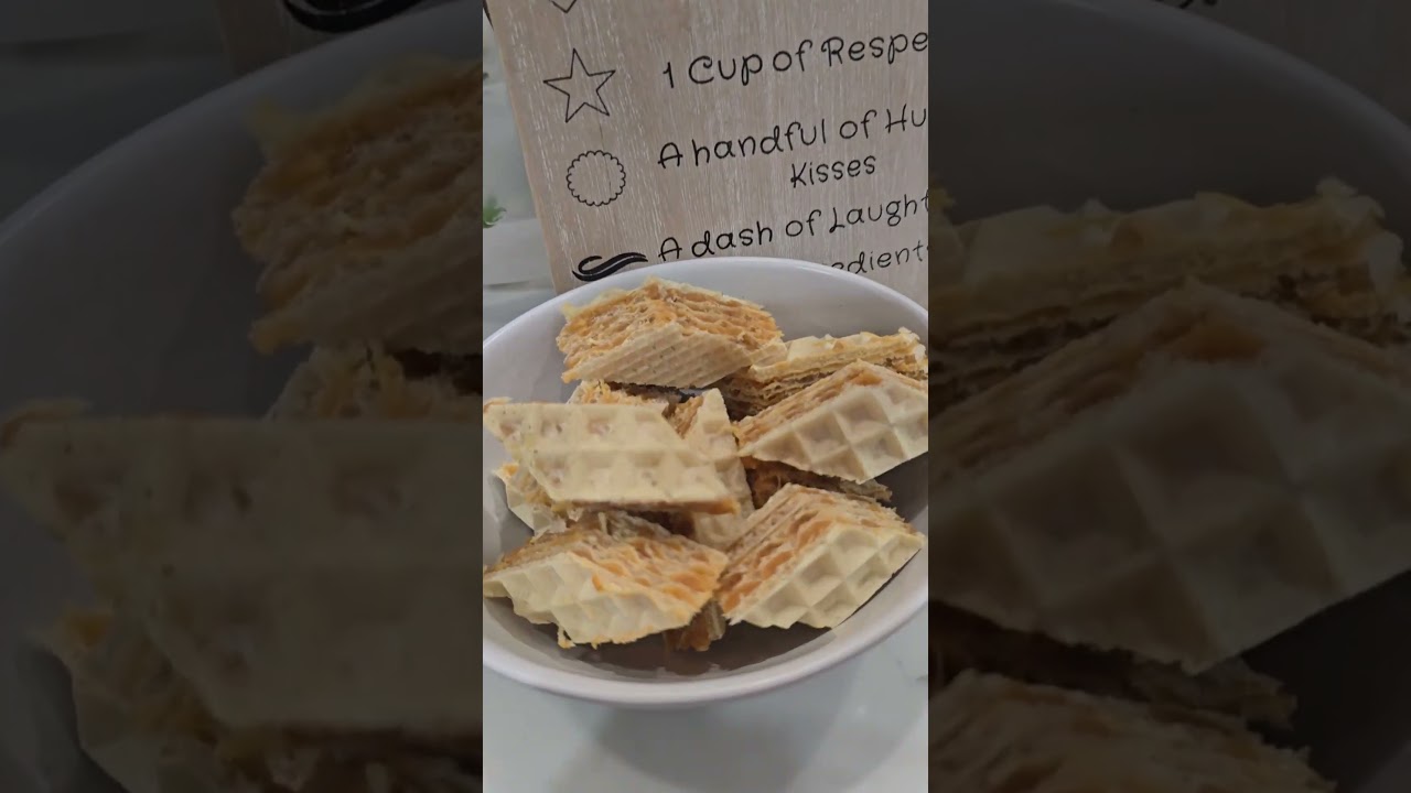 Home-made caramel wafers!1kg Sugar 1L milk250g of Butter