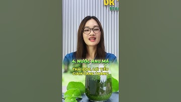 10 loại nước giúp mát gan thải độc | Dr Thu Hằng #short #shorts #drthuhang