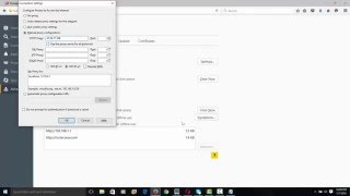 How to configure a Proxy in Mozilla Firefox