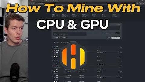 HIVEOS CPU and GPU in The SAME Flight Sheet - Step by Step Tutorial