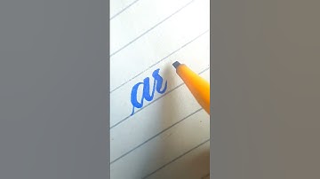Best Cursive Writing ( for beginners)  #shorts#shortvideo #reels #viral #calligraphy #art #lettering