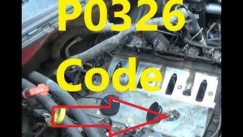 Causes and Fixes P0326 Code: Knock Sensor 1 Circuit Range / Performance Bank 1