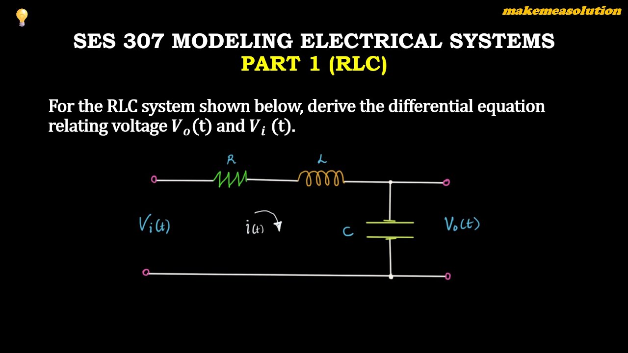 Electrical System Modelling - YouTube