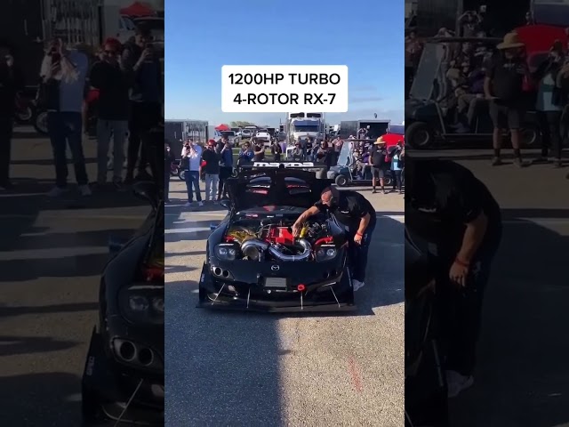 1200 HP TURBO 4 ROTOR RX-7 class=