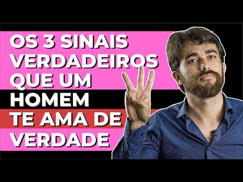 Vídeo: Ele me ama? - 20 sinais certos para ler sua mente