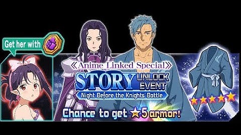 Sword Art Online Memory Defrag - Night Before the Knights