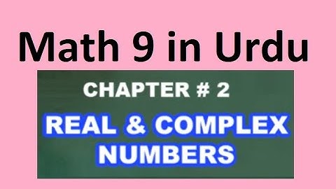 Maths 9  in Urdu/Rational numbers on number line/ exercise 2.1