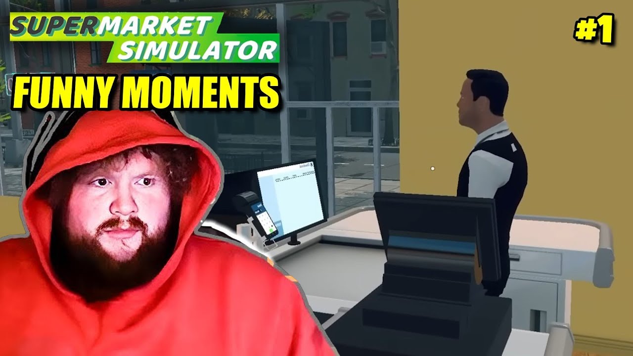 Best of CaseOh Supermarket Simulator! (FUNNY MOMENTS) #1