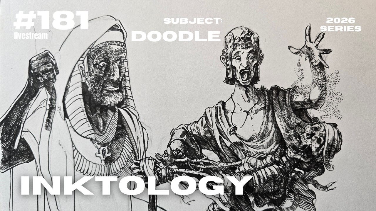 LIVESTREAM 181 - Doodle for 30 Minutes w/ me 
