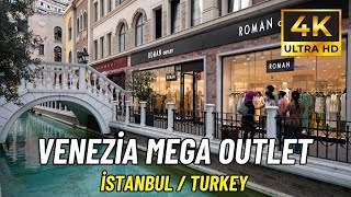 İstanbul Turkiye Venezia Mega Outlet Walking Tour [4K Ultra HD/60fps]