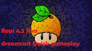 RetrOrangePi 4.2 Slim - Dreamcast Quick Gameplay