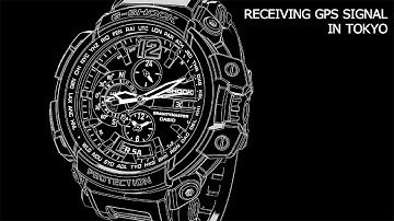 CASIO GPW-2000 Operation Video - Receiving GPS Signal