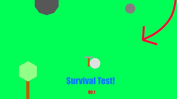 Unity 2D - Survival Test Game V0.1 (+ Download)