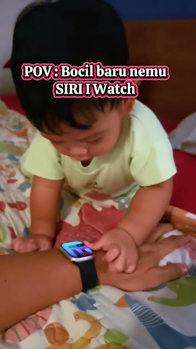 Bocil lg ngomong sm SIRI I Watch #AppleWatch #Apple #RafaMahesa #BocilExplorer #BayiLucu