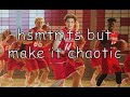 hsmtmts reaching (glee) levels of chaotic for almost 8 minutes straight