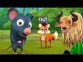 Intelligent Rat and Ghost Bengali Story - বুদ্ধিমান ইঁদুর এবং দৈত্য বাংলা গল্প 3D Kids Moral Stories